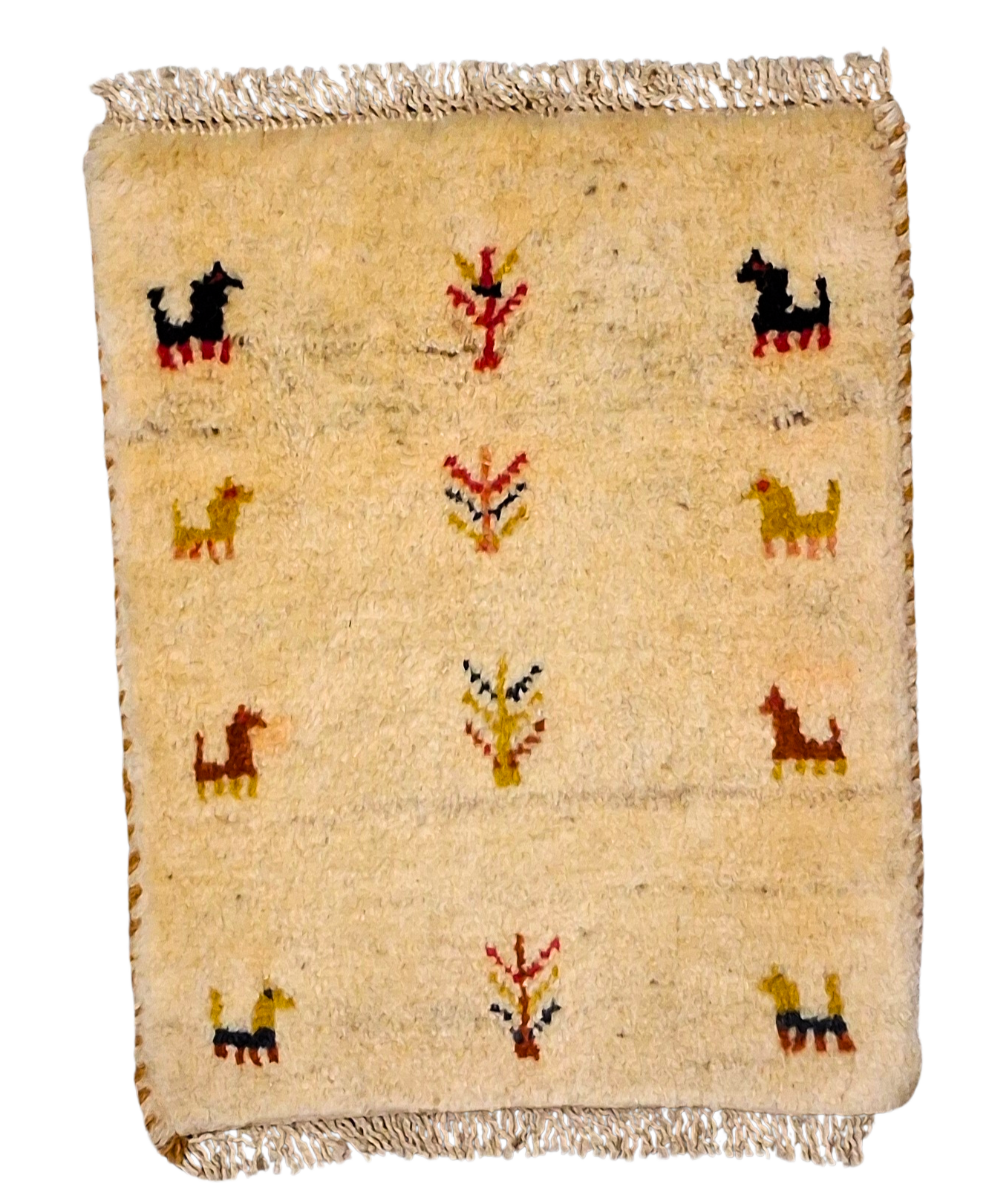 Persian Mini Rug - Equestrian Mosaic