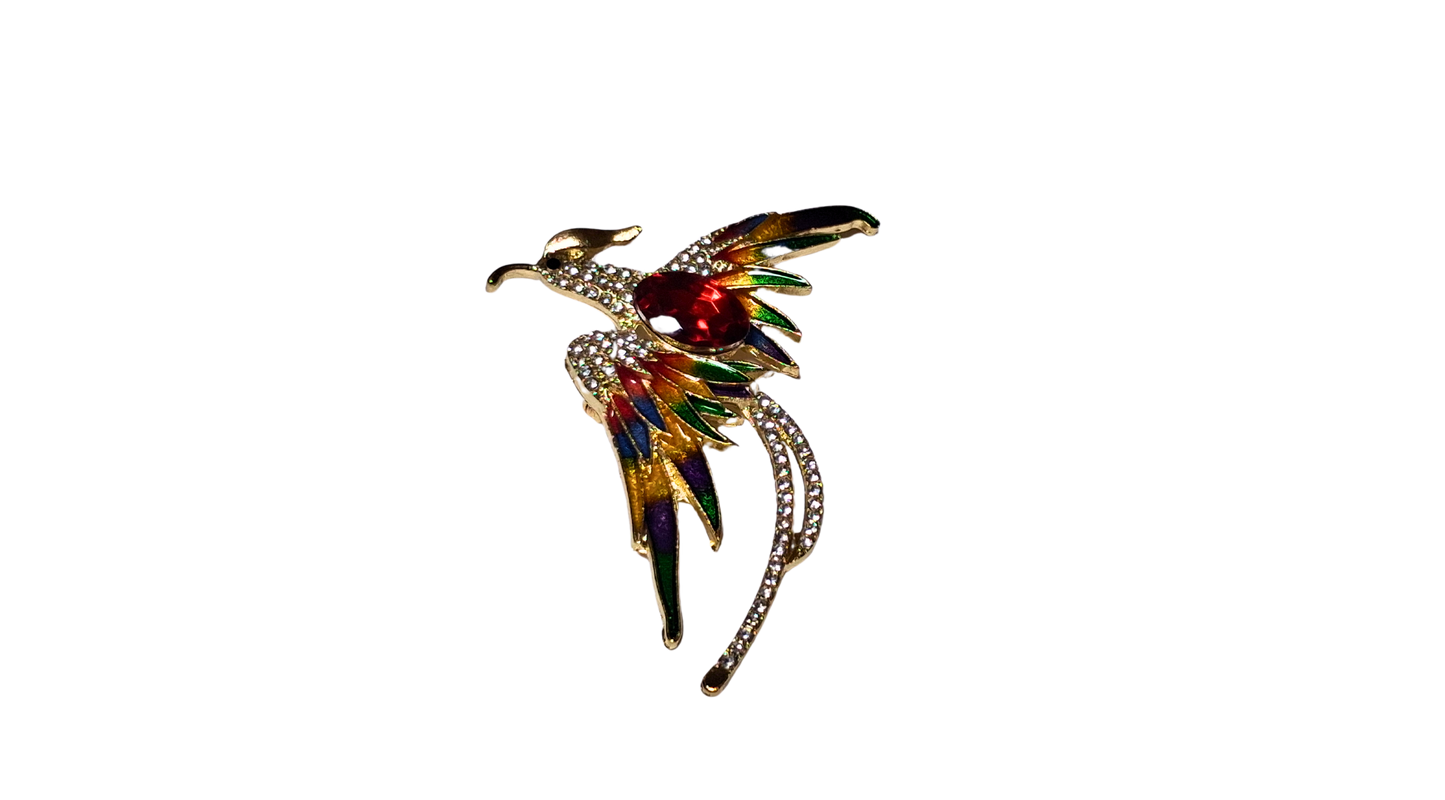 Phoenix Brooch