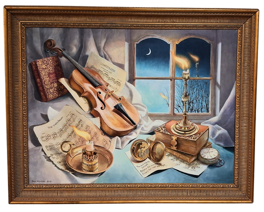 Painting - "Midnight Serenade"