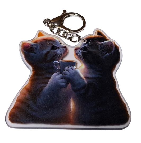 Kittens Keychain